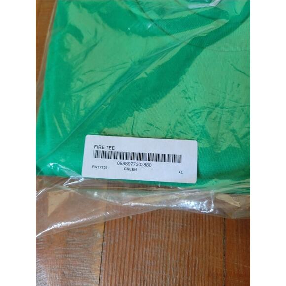 Vtg Y2k 2017 Supreme Fire Green Size Extra Large FW17 Palace NYC Zoo York Rare - Picture 3 of 3